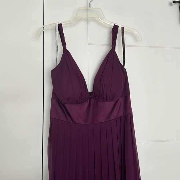 Jenny Yoo Eggplant Dreas - Picture 2 of 2